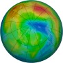 Arctic Ozone 1986-12-25